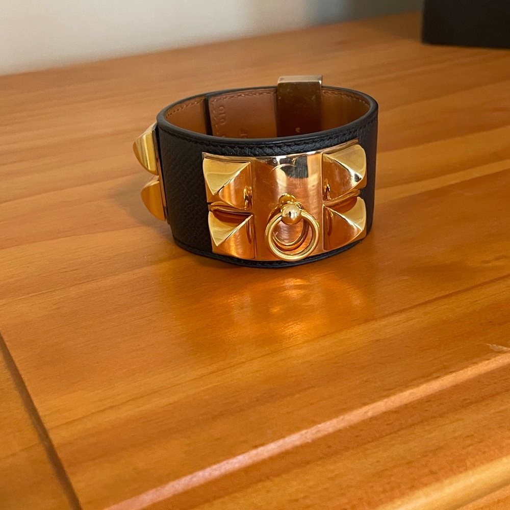 XSOLDX Epsom Collier de Chien CDC Bracelet S Black